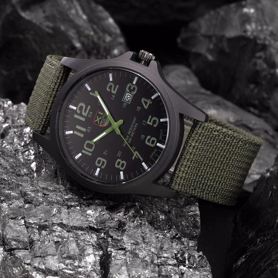 Bel Hills | Tactical Men's Watch AdventureTime – Waterproof and Shock Resistant with LED