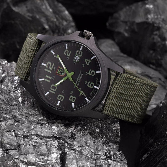Bel Hills | Tactical Men's Watch AdventureTime – Waterproof and Shock Resistant with LED