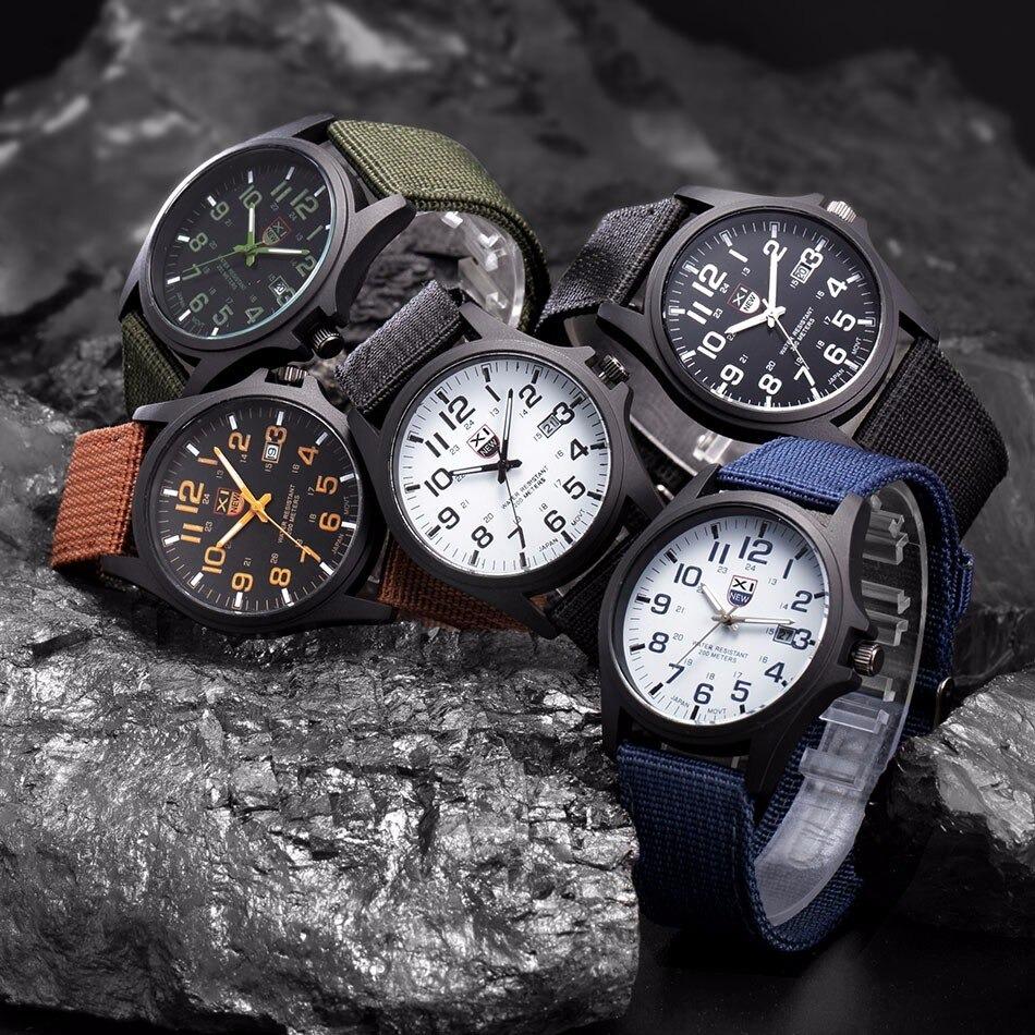 Bel Hills | Tactical Men's Watch AdventureTime – Waterproof and Shock Resistant with LED