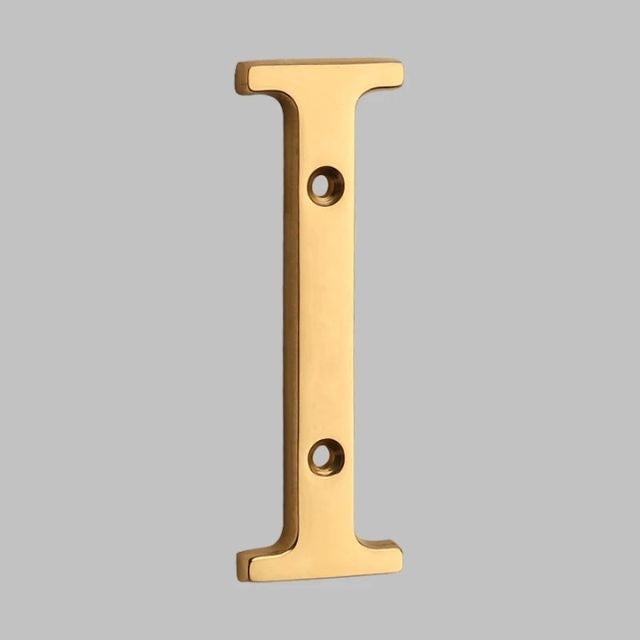 Bel Hills | Traditional House Numbers Made of Solid Brass