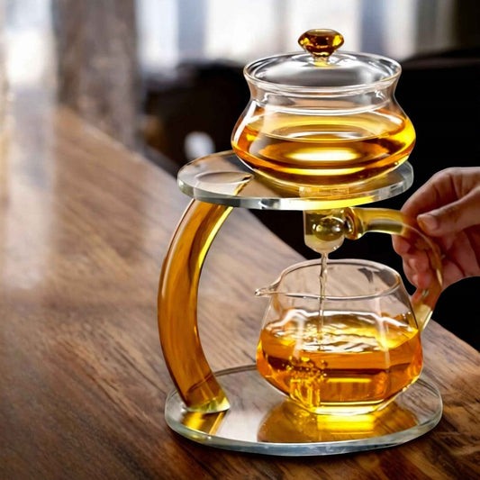 Bel Hills | TranquiliTea – Magnetic Glass Infuser Teapot for Enhanced Flavor & Wellness