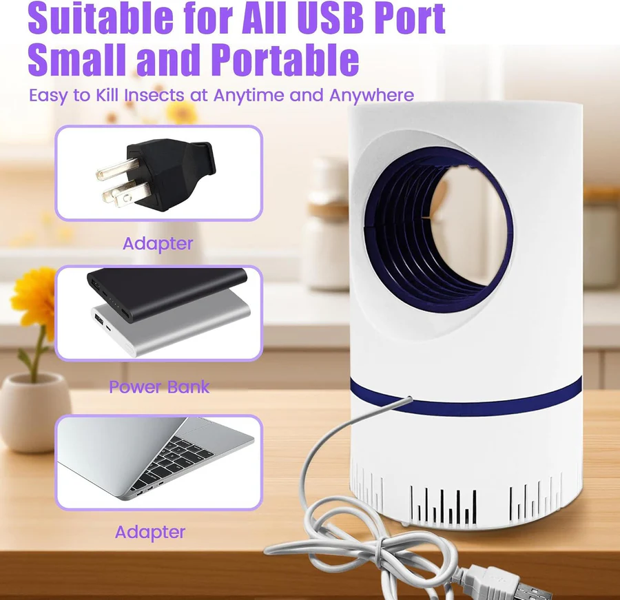 Bel Hills | UV Light Insect Trap - Indoor/Outdoor Mosquito Fly Killer