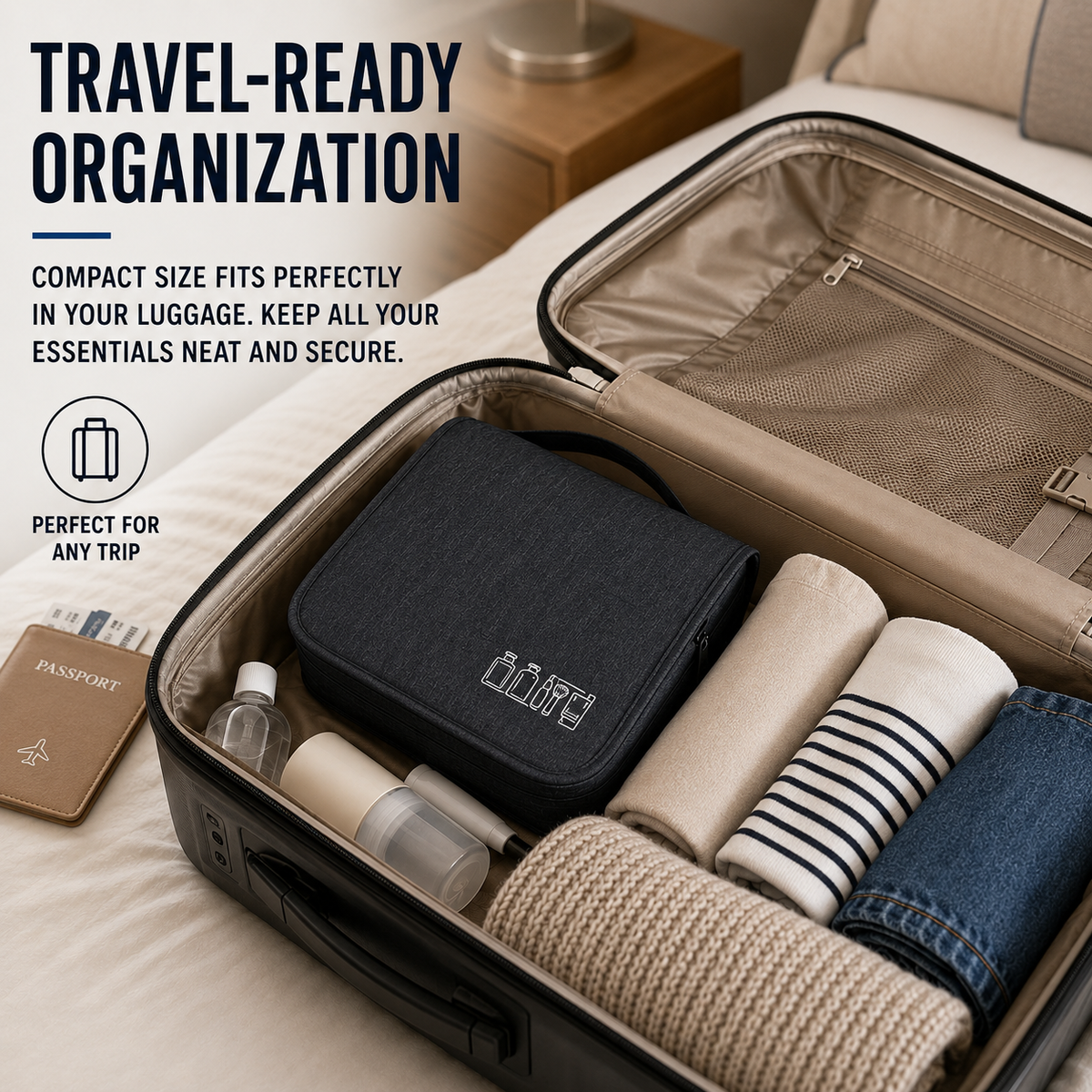 Bel Hills | Vaylore Waterproof Hanging Toiletry Bag