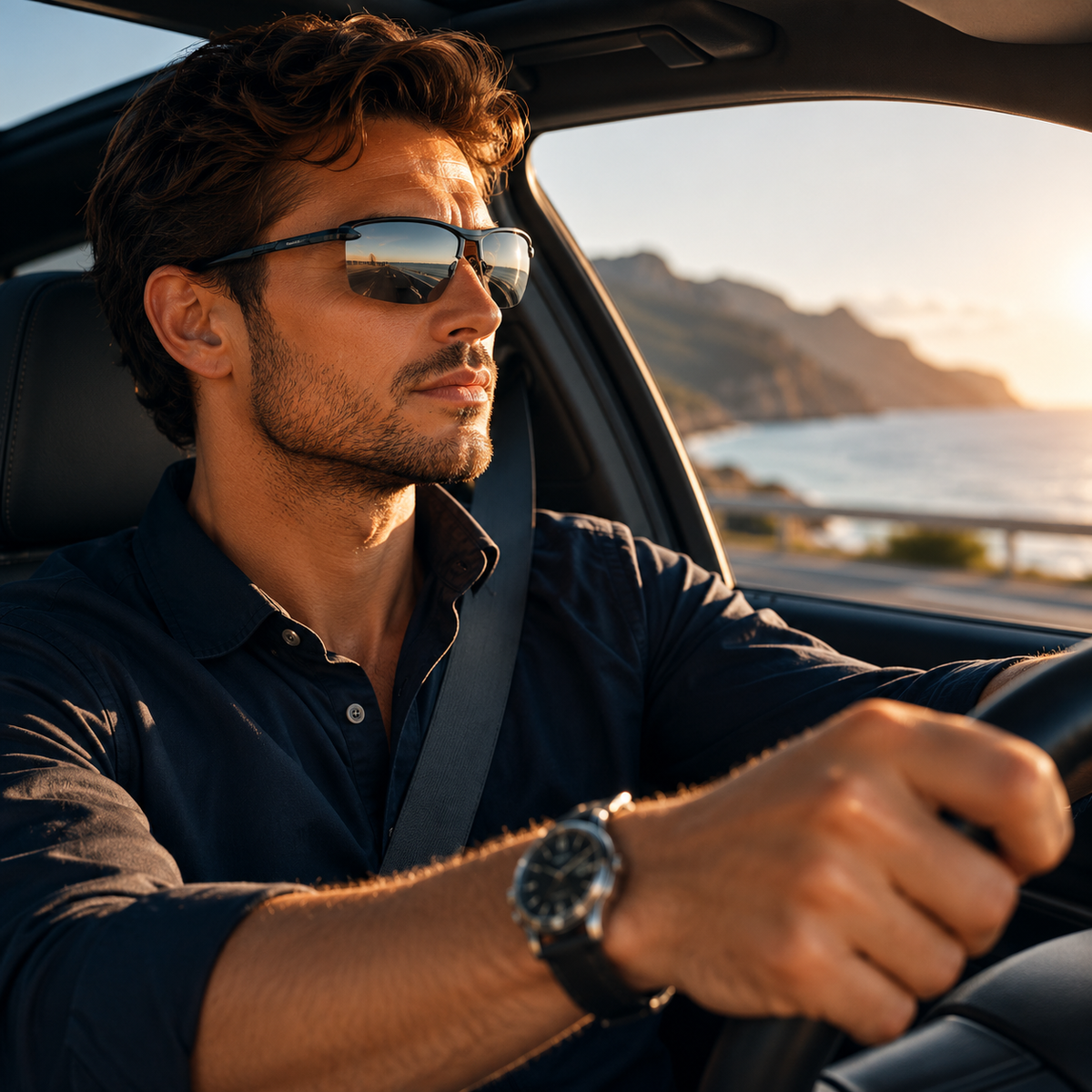 Bel Hills | Visentra Lightweight Frameless Polarised Sunglasses