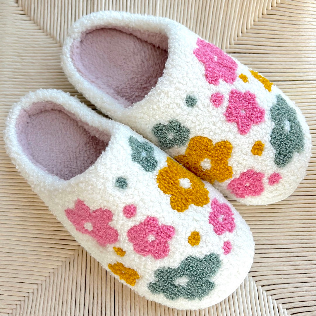 Floral Slippers