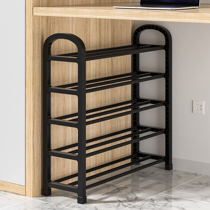 Foldable Multi-Tier Metal Shoe Rack
