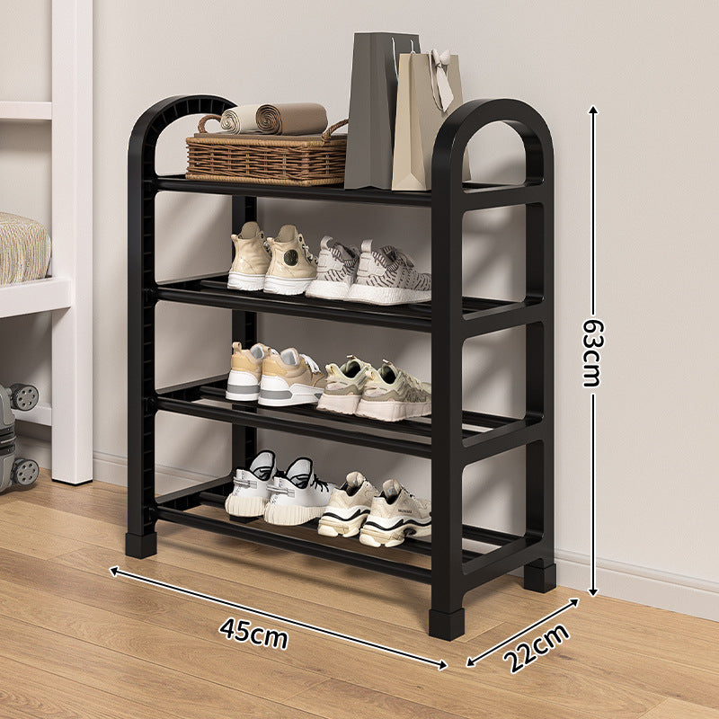 Foldable Multi-Tier Metal Shoe Rack