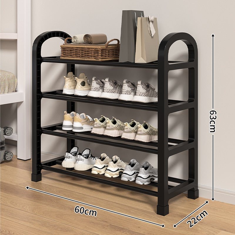 Foldable Multi-Tier Metal Shoe Rack