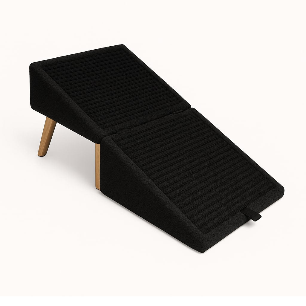 Folding Foam Pet Steps and Stair Stool for Sofas and Beds