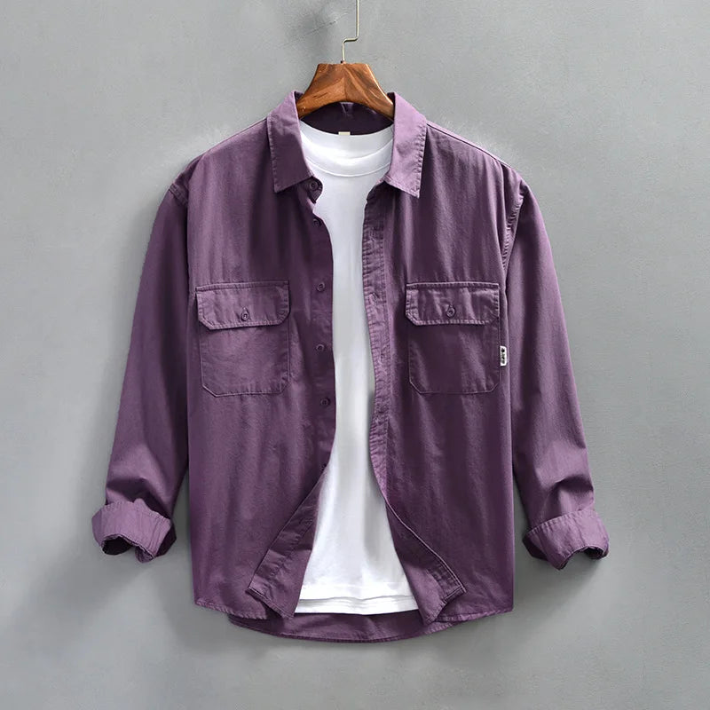 Image of Fred | Men's Long Sleeve Button-Up Shirt