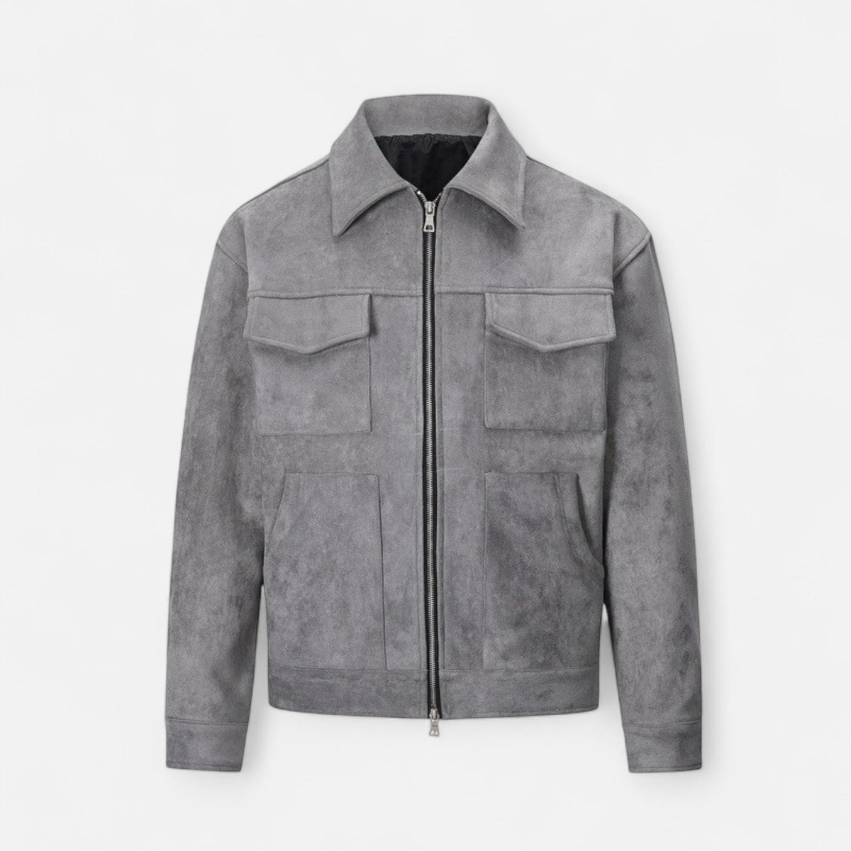 Image of Fred | Men's Zip-Up Collared Jacket
