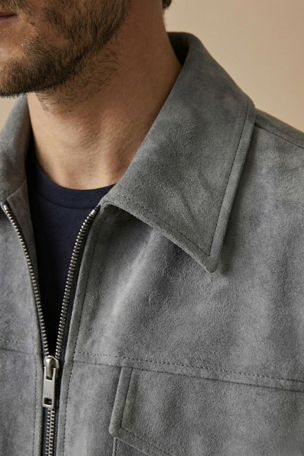 Image of Fred | Men's Zip-Up Collared Jacket