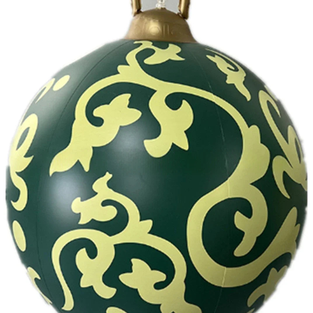Giant Inflatable Ornament Ball for Outdoor Holiday Displays