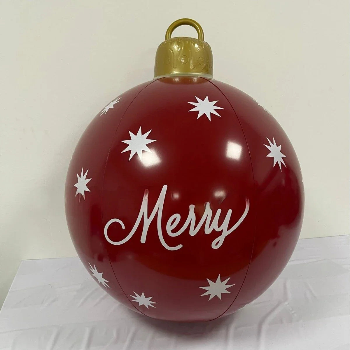 Giant Inflatable Ornament Ball for Outdoor Holiday Displays