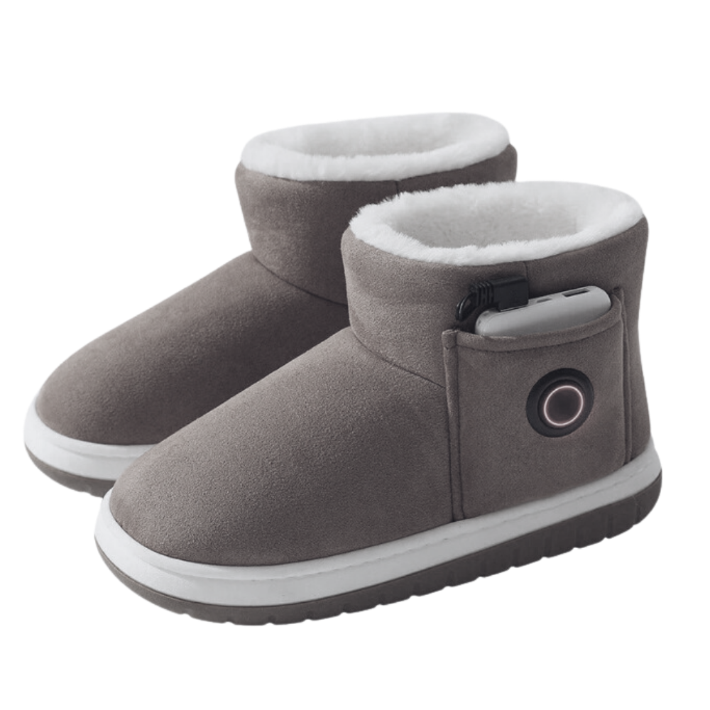 Graphene Heated Winter Boots with Adjustable Temperature and Rechargeable Battery