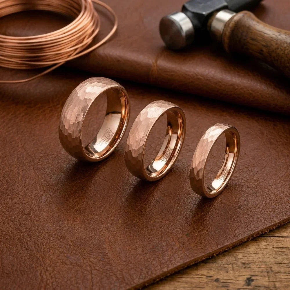 Hammered Copper Ring
