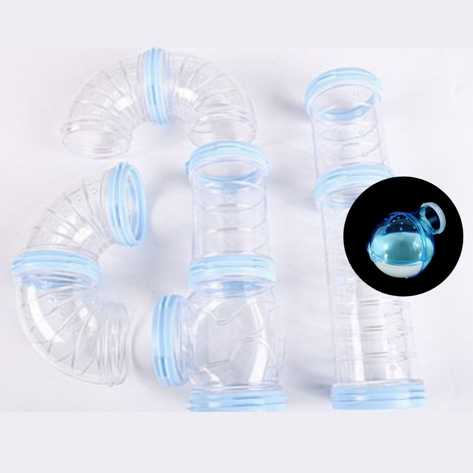 Hamster Tube Toy Set | Fun DIY Tunnel for Active Play and Exploration