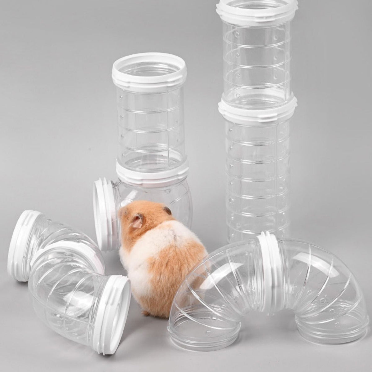 Hamster Tube Toy Set | Fun DIY Tunnel for Active Play and Exploration