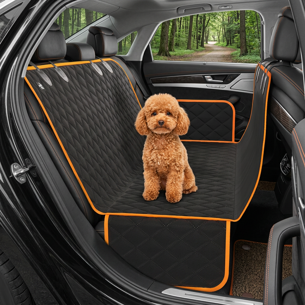Hard-Bottom Car Seat Extender for Dogs