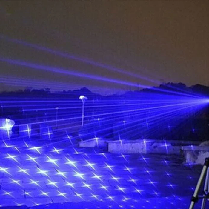 High-Power Tactical Blue Laser Light