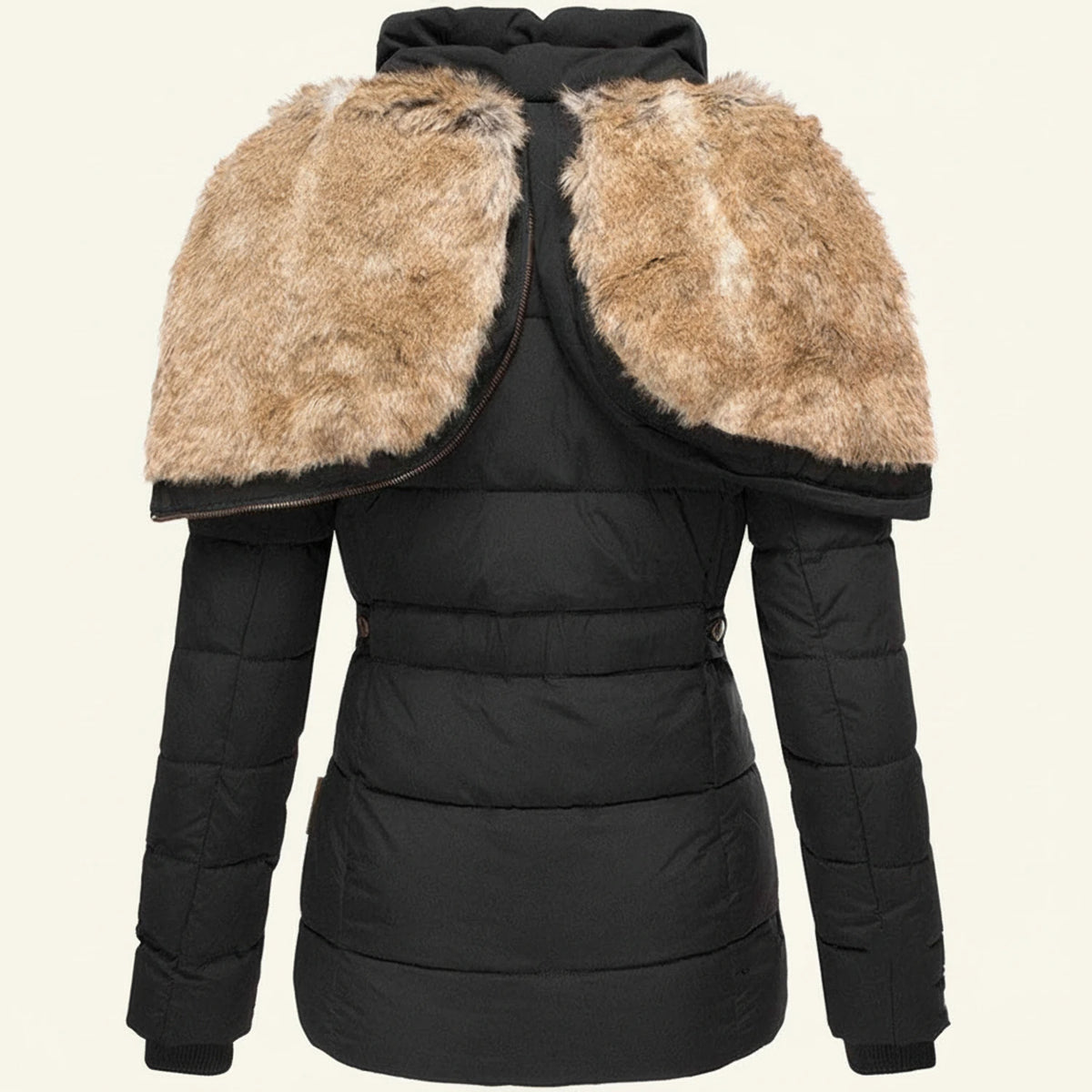 Hooded Winter Puffer Jacket for Women