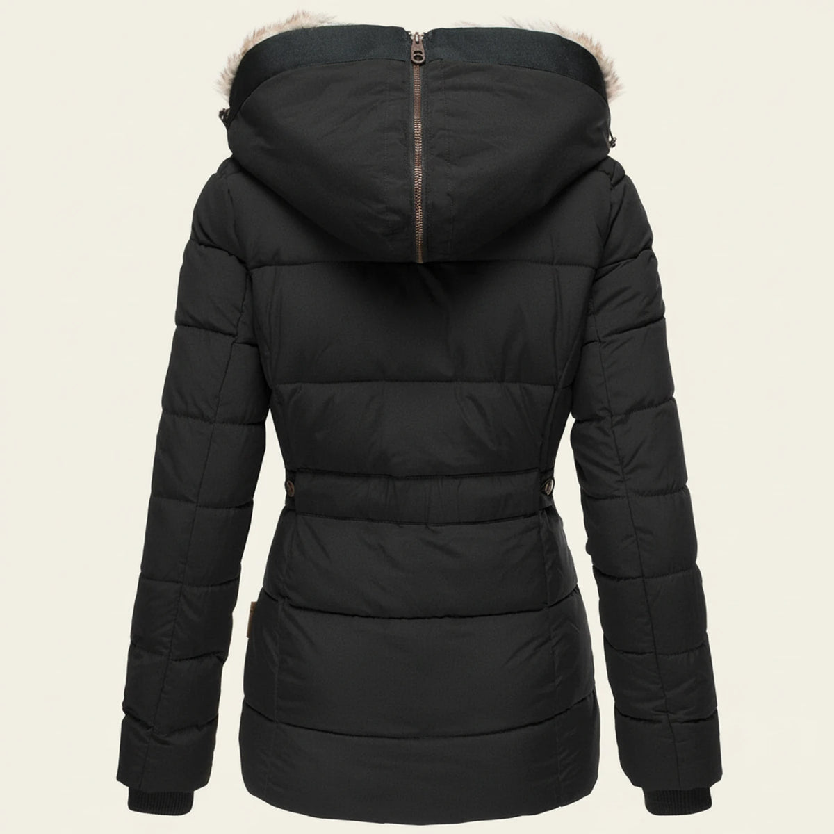 Hooded Winter Puffer Jacket for Women