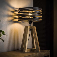 Industrial Wooden Lamp | Flexible Lighting | High-Quality Design