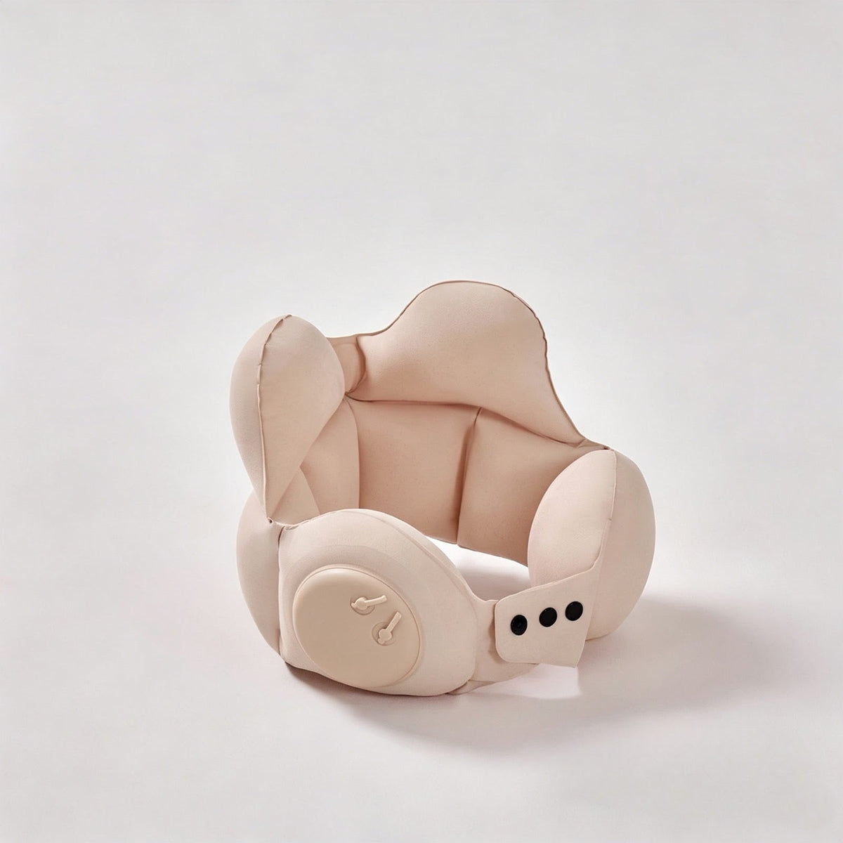 Inflatable U-Shaped Neck Pillow with Carrying Bag