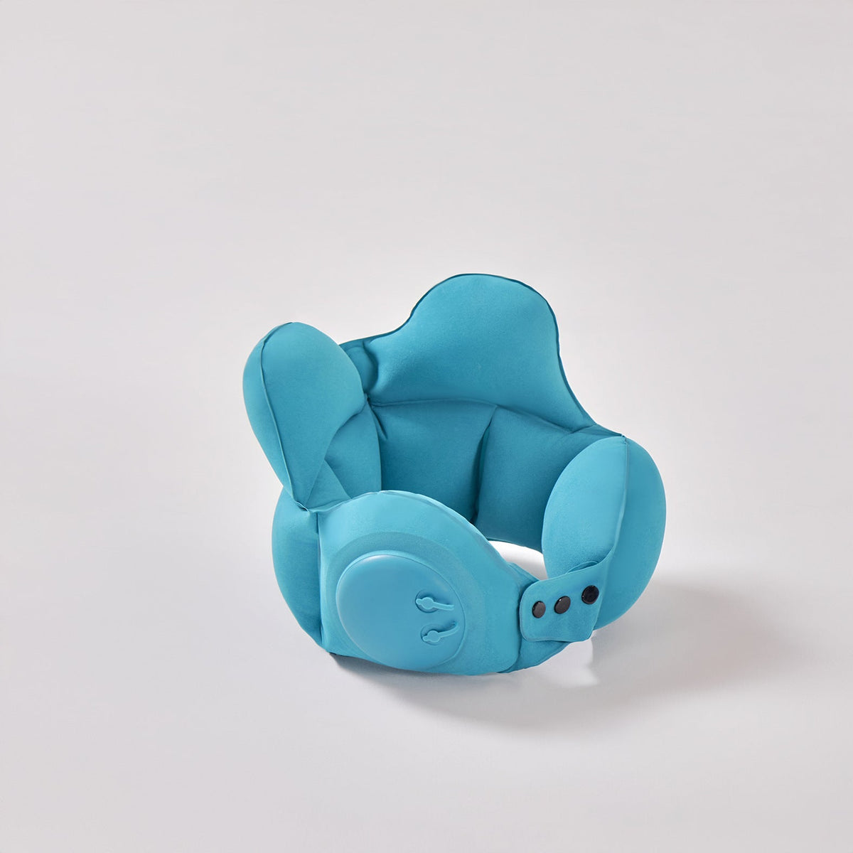 Inflatable U-Shaped Neck Pillow with Carrying Bag