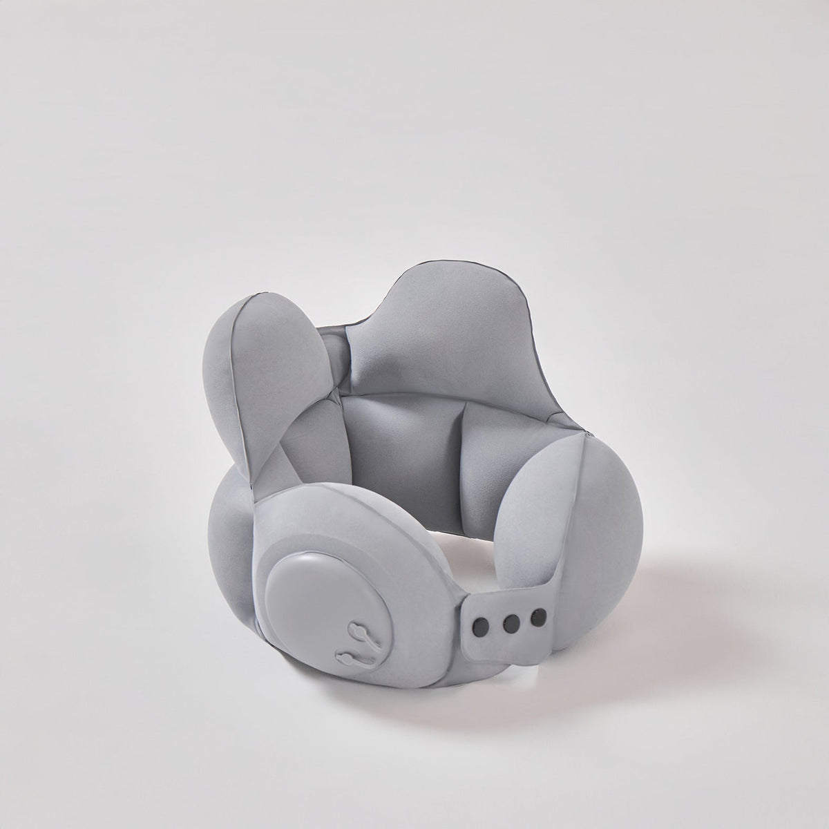 Inflatable U-Shaped Neck Pillow with Carrying Bag