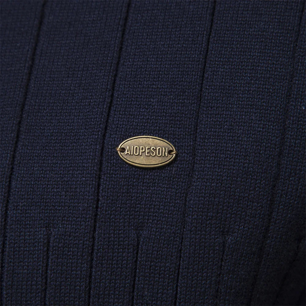 Image of Irving | Men's Half-Zip Slim Fit Sweater