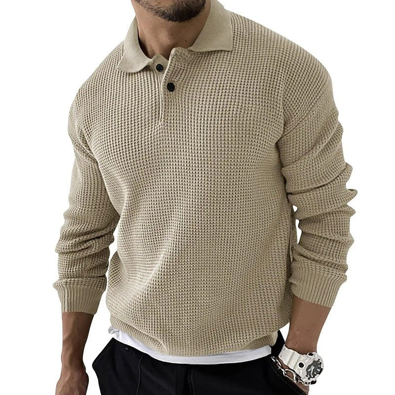 Image of Jake | Men's Polo Button-Down Sweater