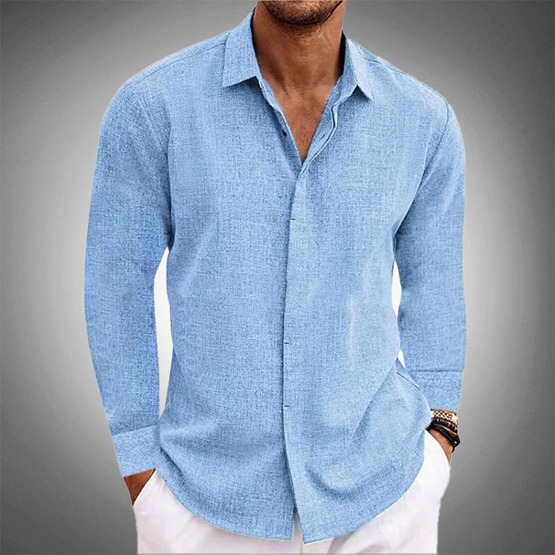 Image of Jamison | Men's Long Sleeve Button-Down Shirt