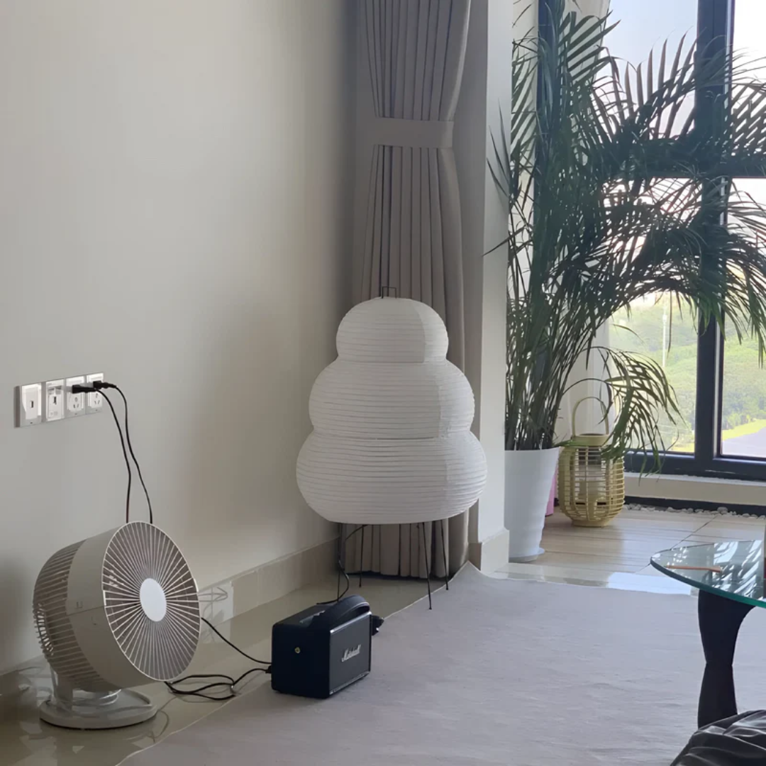 Japanese Wabi-Sabi Floor Lamp