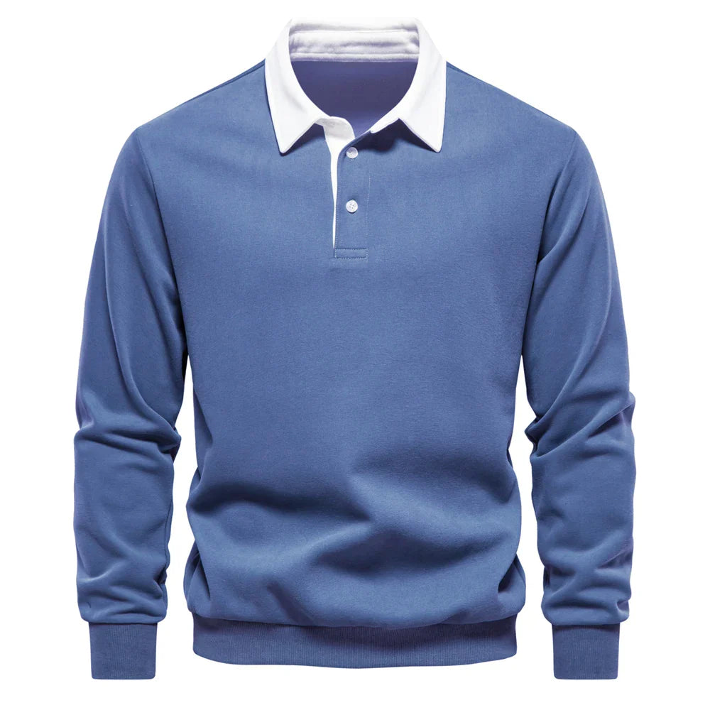 Image of Jasper | Men's Long Sleeve Rugby Shirt