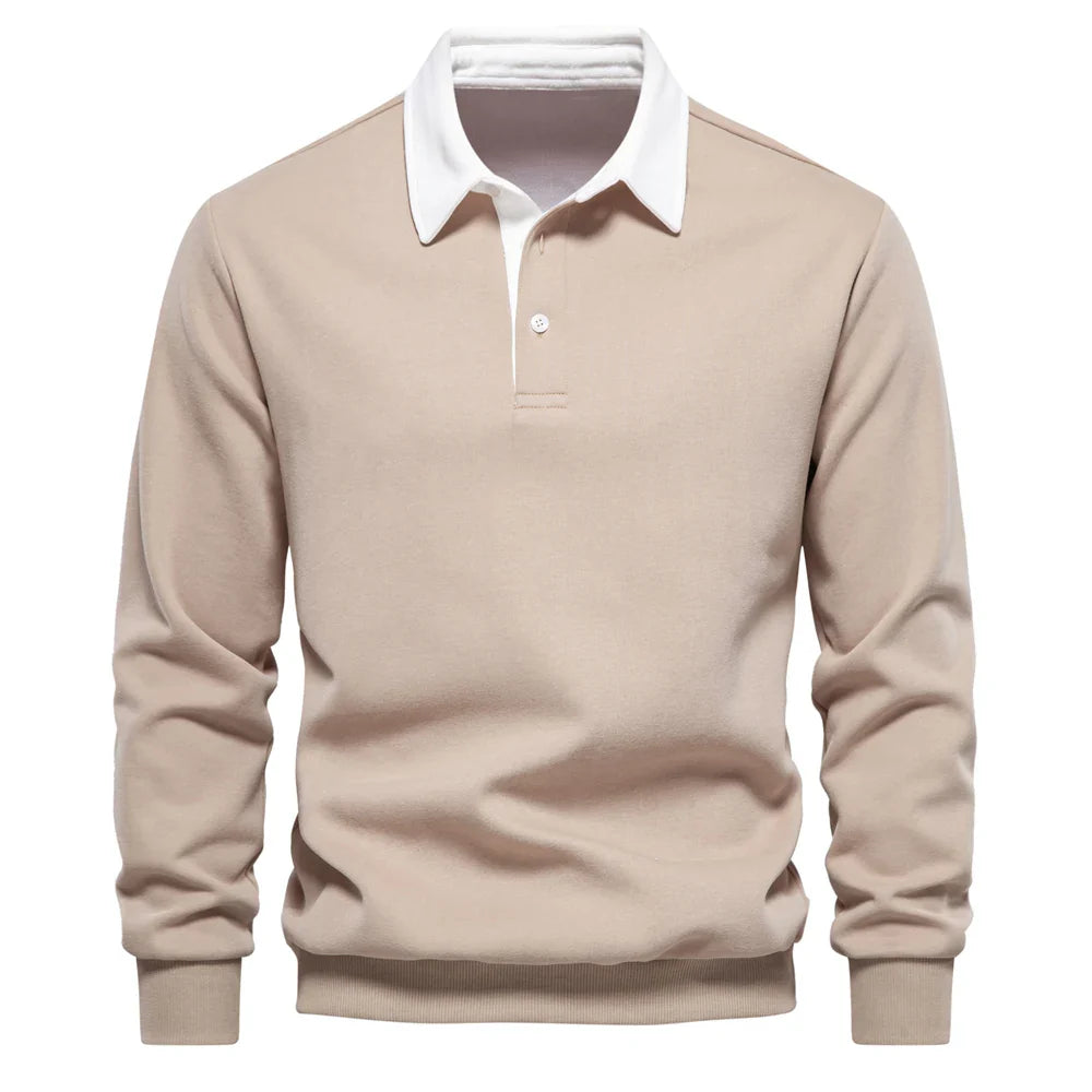 Image of Jasper | Men's Long Sleeve Rugby Shirt