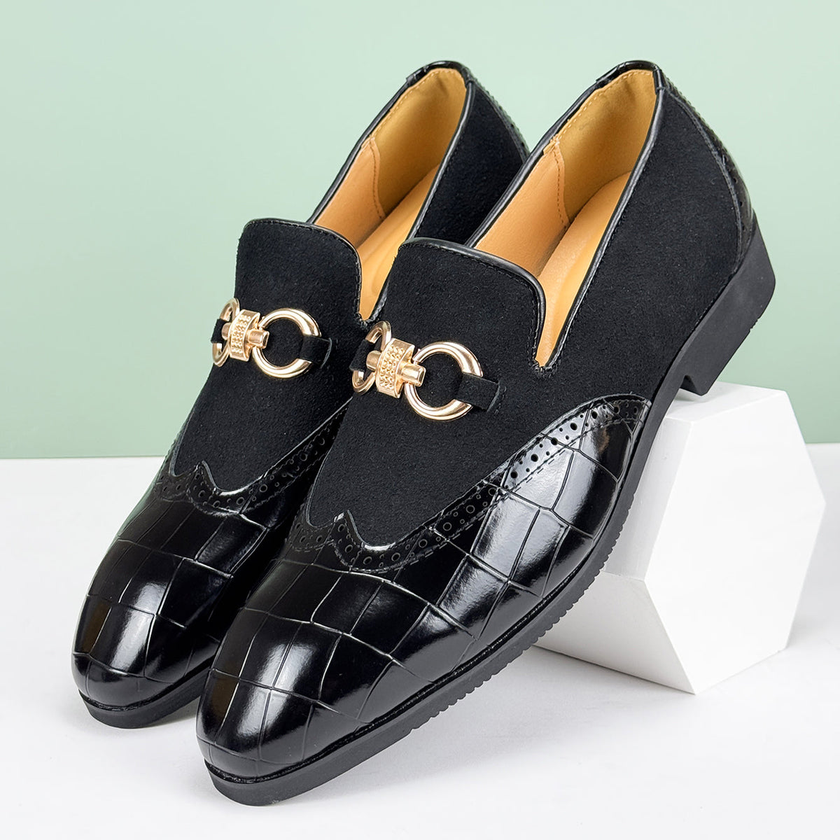 Image of Jaxon | Men's Slip-On Dress Loafers