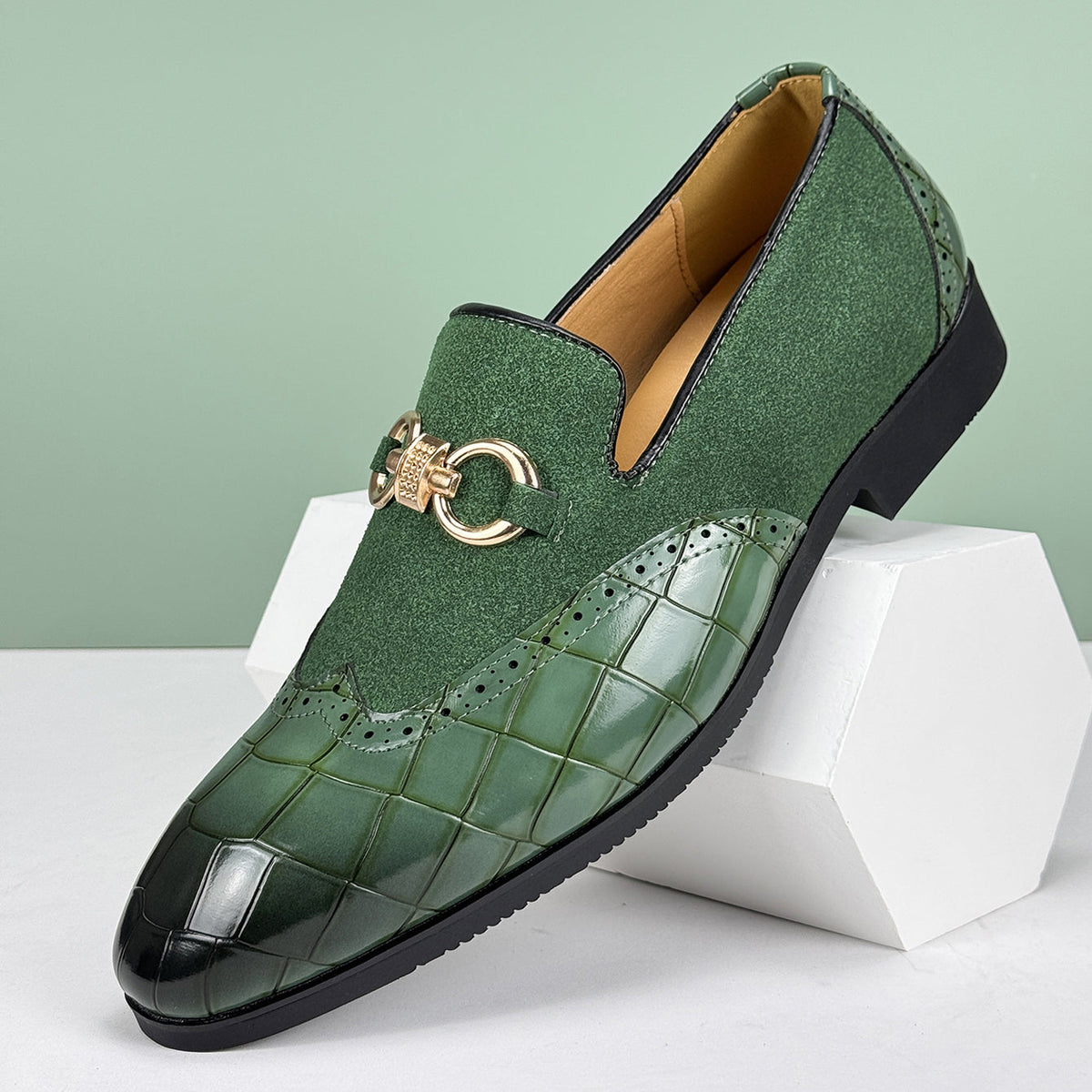 Image of Jaxon | Men's Slip-On Dress Loafers