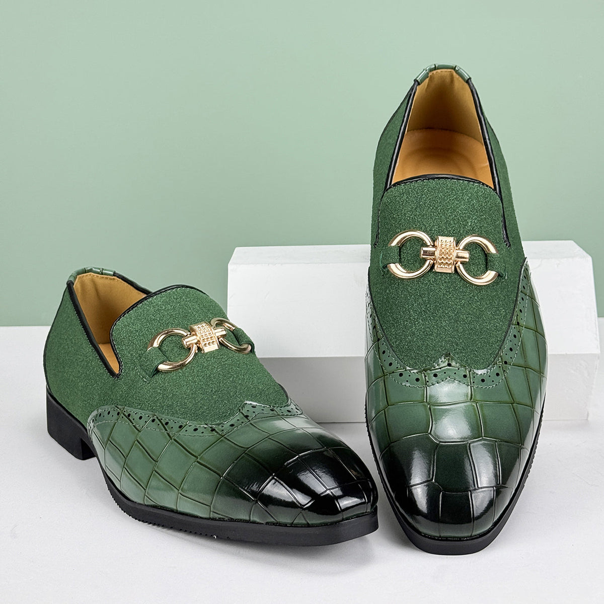 Image of Jaxon | Men's Slip-On Dress Loafers
