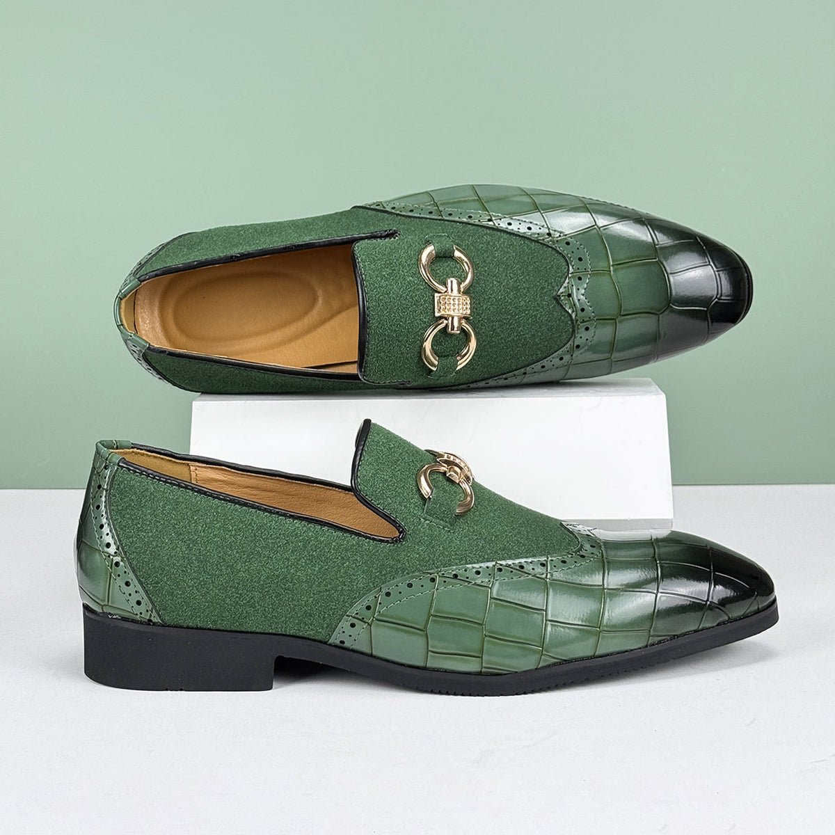 Image of Jaxon | Men's Slip-On Dress Loafers