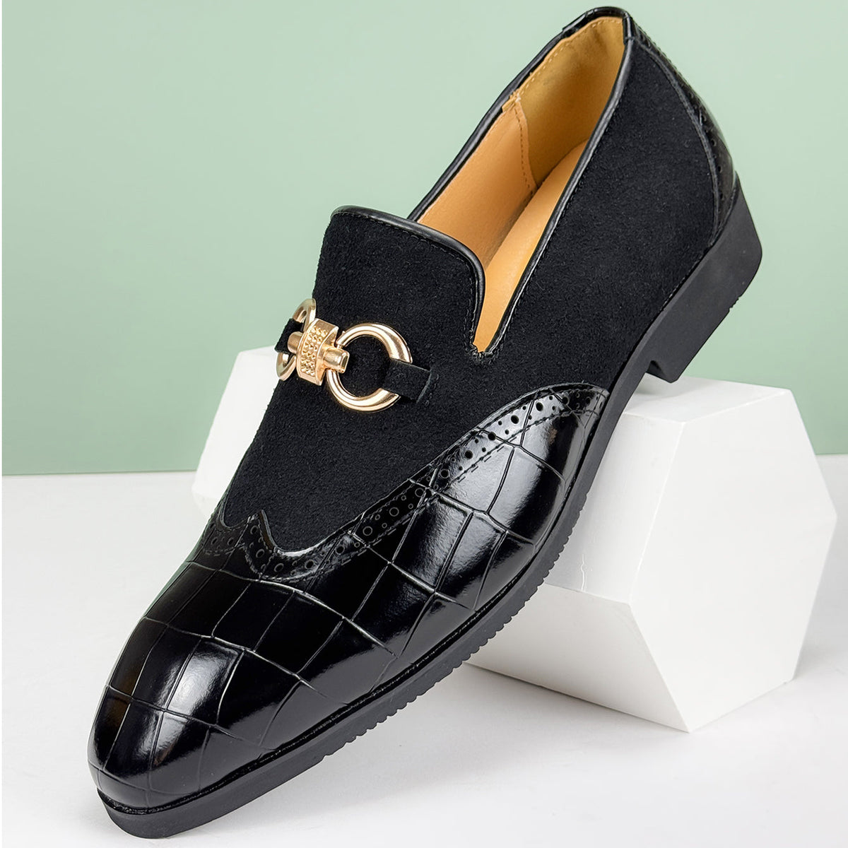 Image of Jaxon | Men's Slip-On Dress Loafers