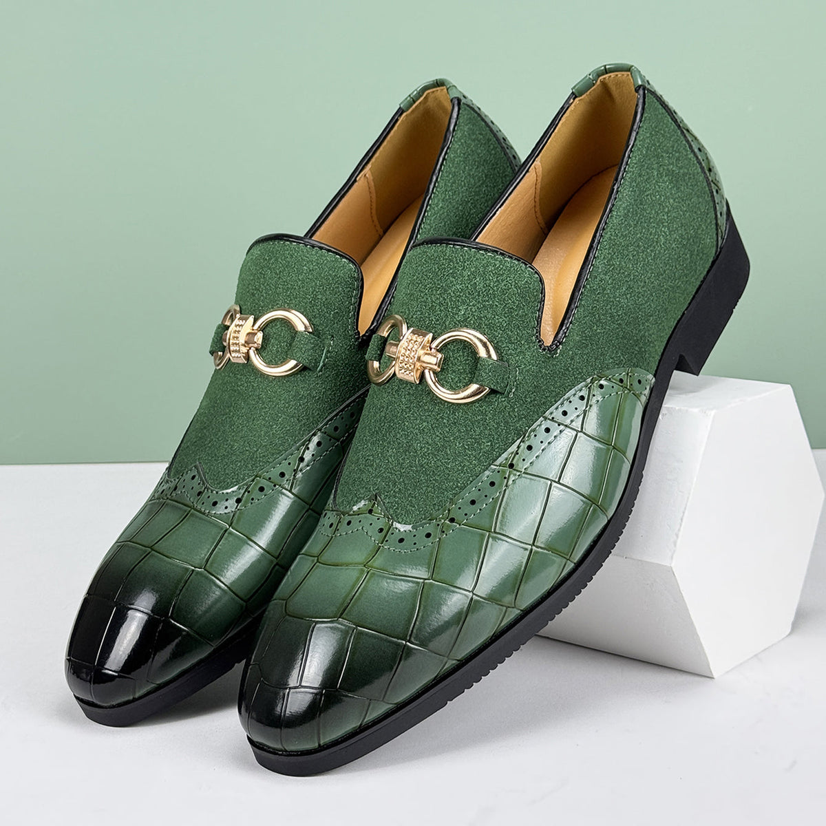 Image of Jaxon | Men's Slip-On Dress Loafers