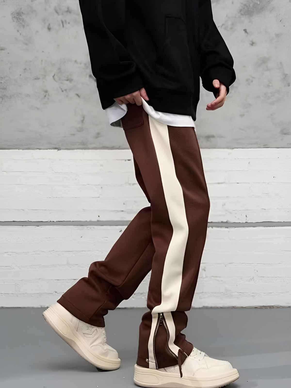 Image of Jesse | Men's Side Stripe Drawstring Pants