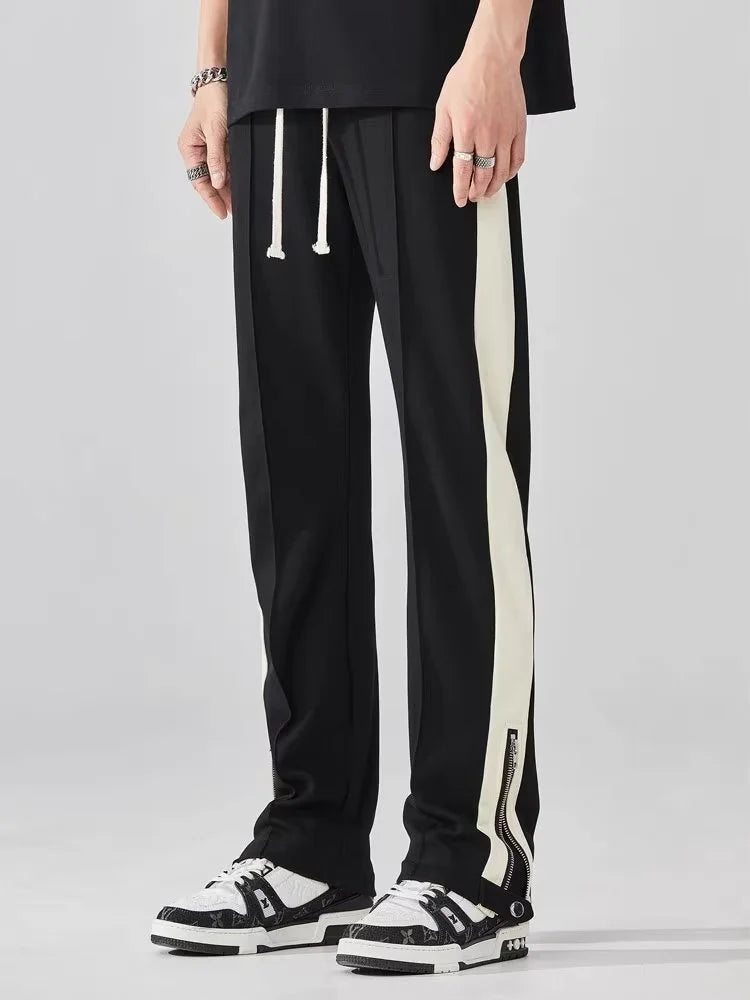Image of Jesse | Men's Side Stripe Drawstring Pants