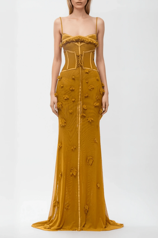 Image of Jessica | Women's Sleeveless Corset Maxi Dress
