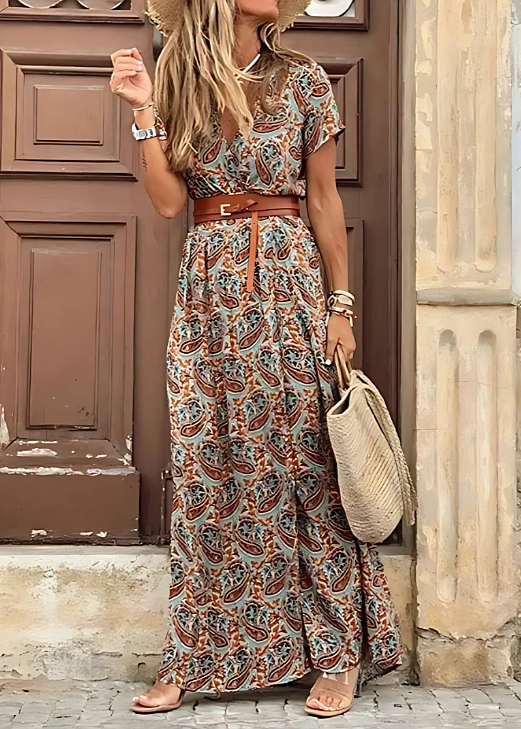 Image of Jo | Women's Floral Slit Maxi Dress