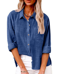 Katelyn | Women's Button-Down Long Sleeve Blouse