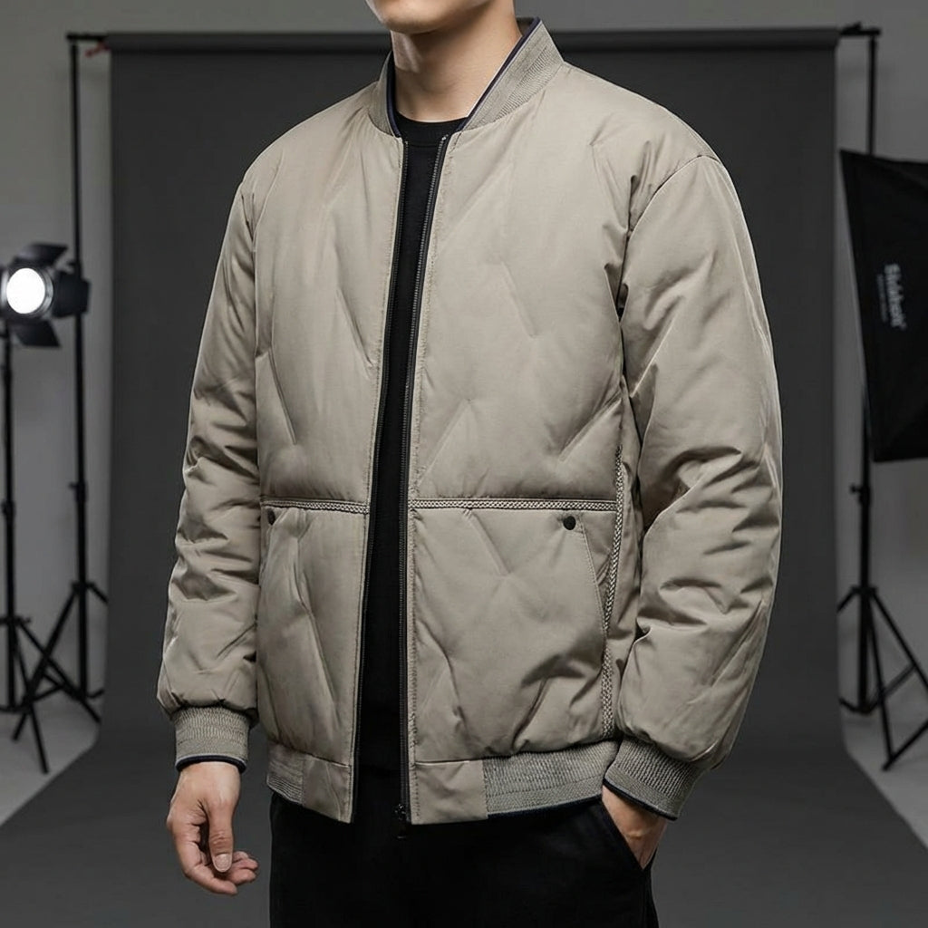 Image of Ken | Men's Padded Bomber Jacket