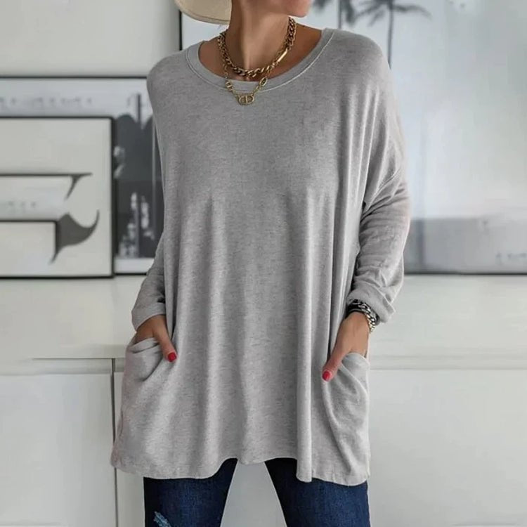 Image of Kiara | Women's Oversized Long Sleeve Top