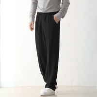 Kieran | Men's Pleated Wide Leg Dress Pants